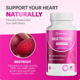 Beetroot 60 Cáps - Presión Arterial Saludable y Circulación Natural