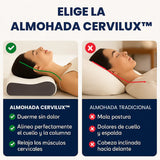 Almohada CerviLux™ - Redescubre el placer de despertar sin dolores